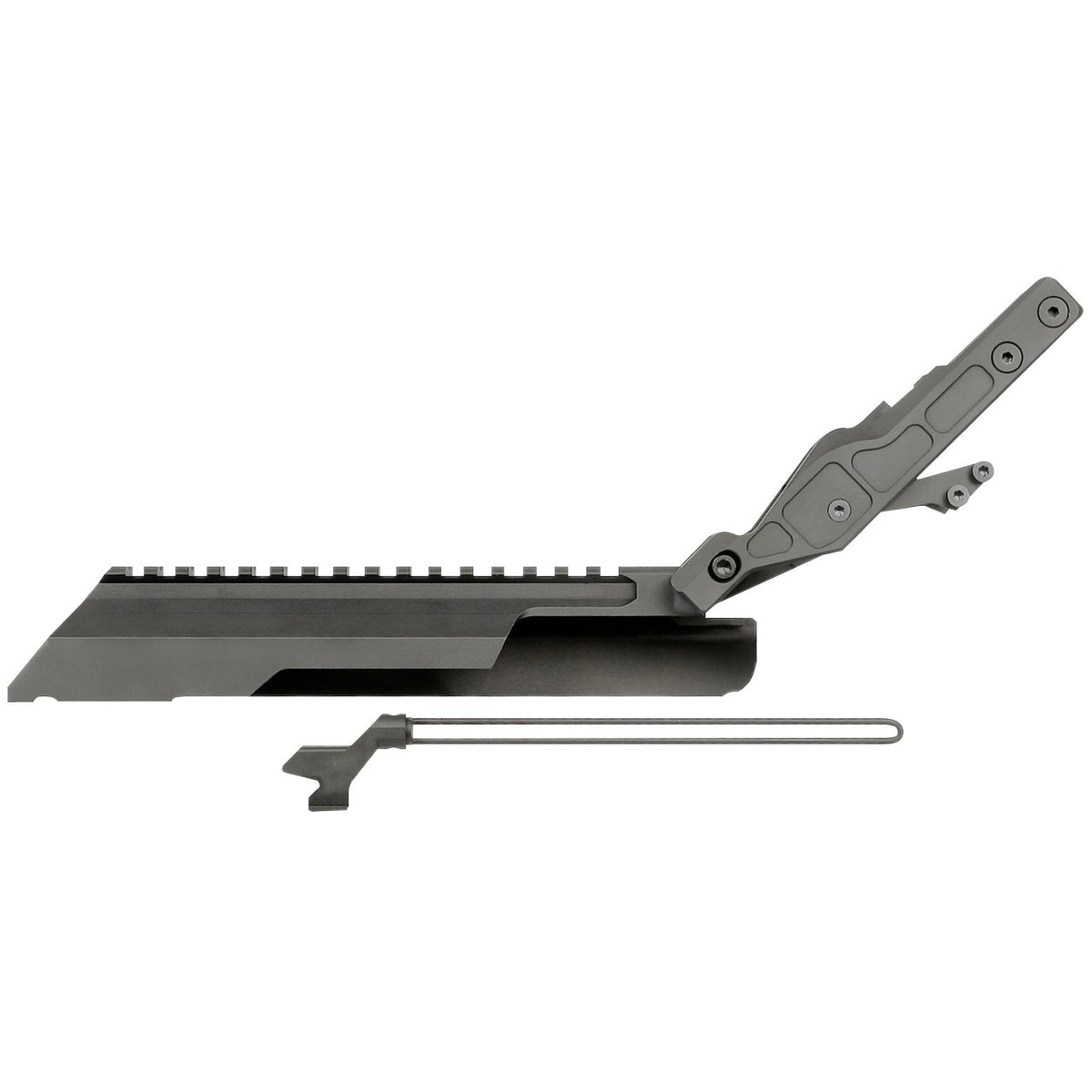 Midwest Industries - AK Alpha Series Railed Top Cover - Black — view 2
