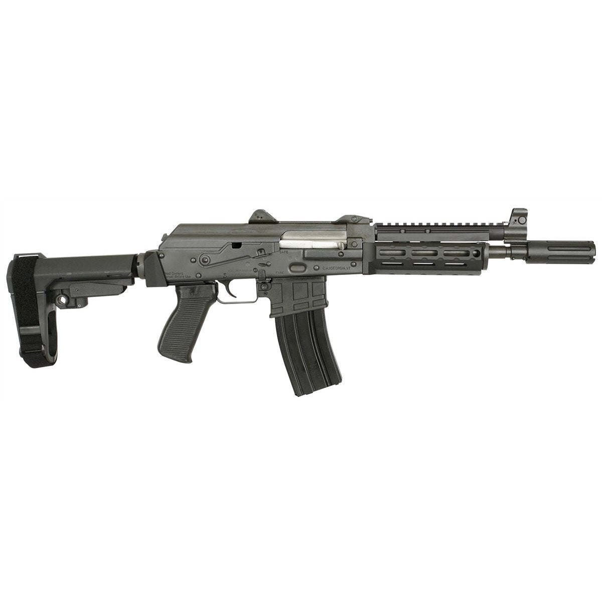 Midwest Industries - AK Drop-In M-LOK Handguard - Black — view 8