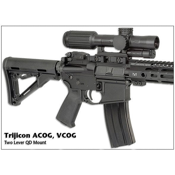 Midwest Industries - Trijicon ACOG/VCOG QD Mount - 2 Lever — view 2
