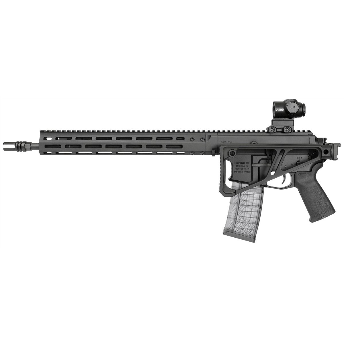 Midwest Industries - Side Folding Fixed Extruded Stock