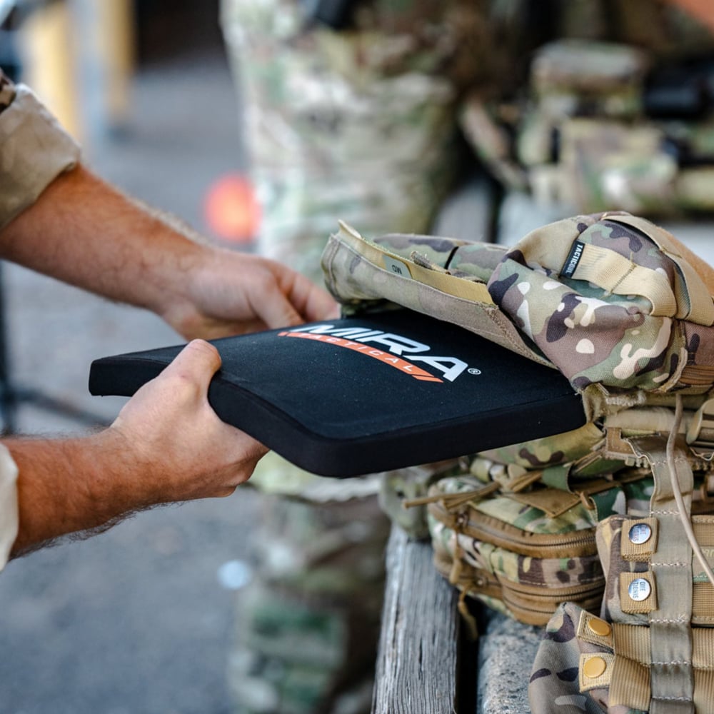 MIRA Safety - Tactical Level IV Body Armor 408 Plate, Ultra-Light, USA Made
