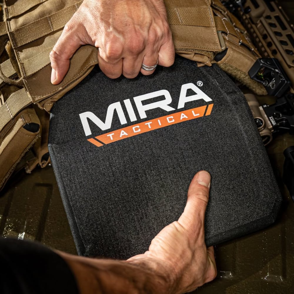 MIRA Safety - Tactical Level IV Body Armor 408 Plate, Ultra-Light, USA Made