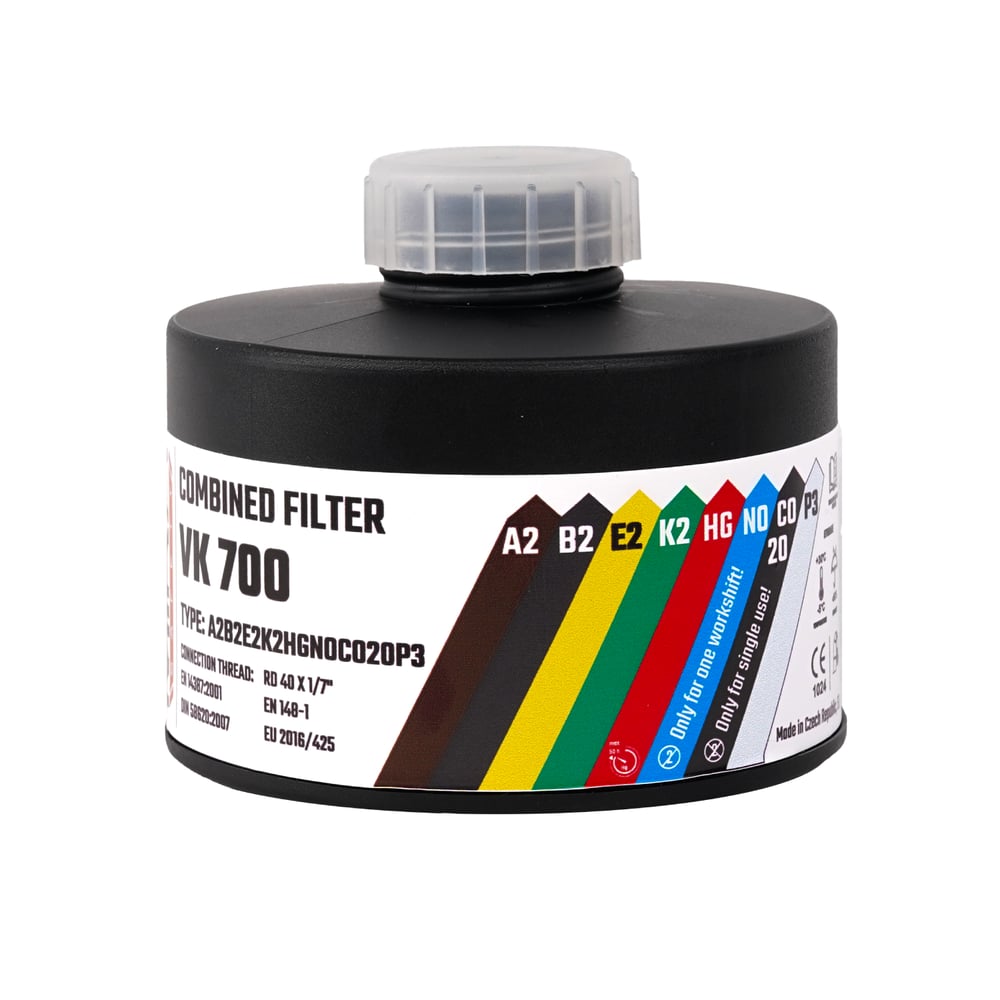 MIRA Safety - VK-700 Advanced Smoke / Carbon Monoxide Filter Cartridges