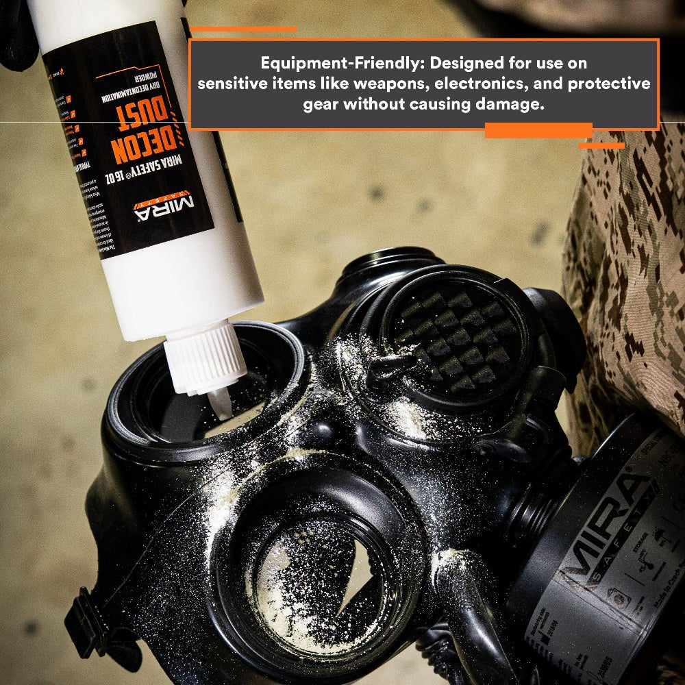 MIRA Safety - Decon Dust Dry Decontamination Powder 16oz — view 7