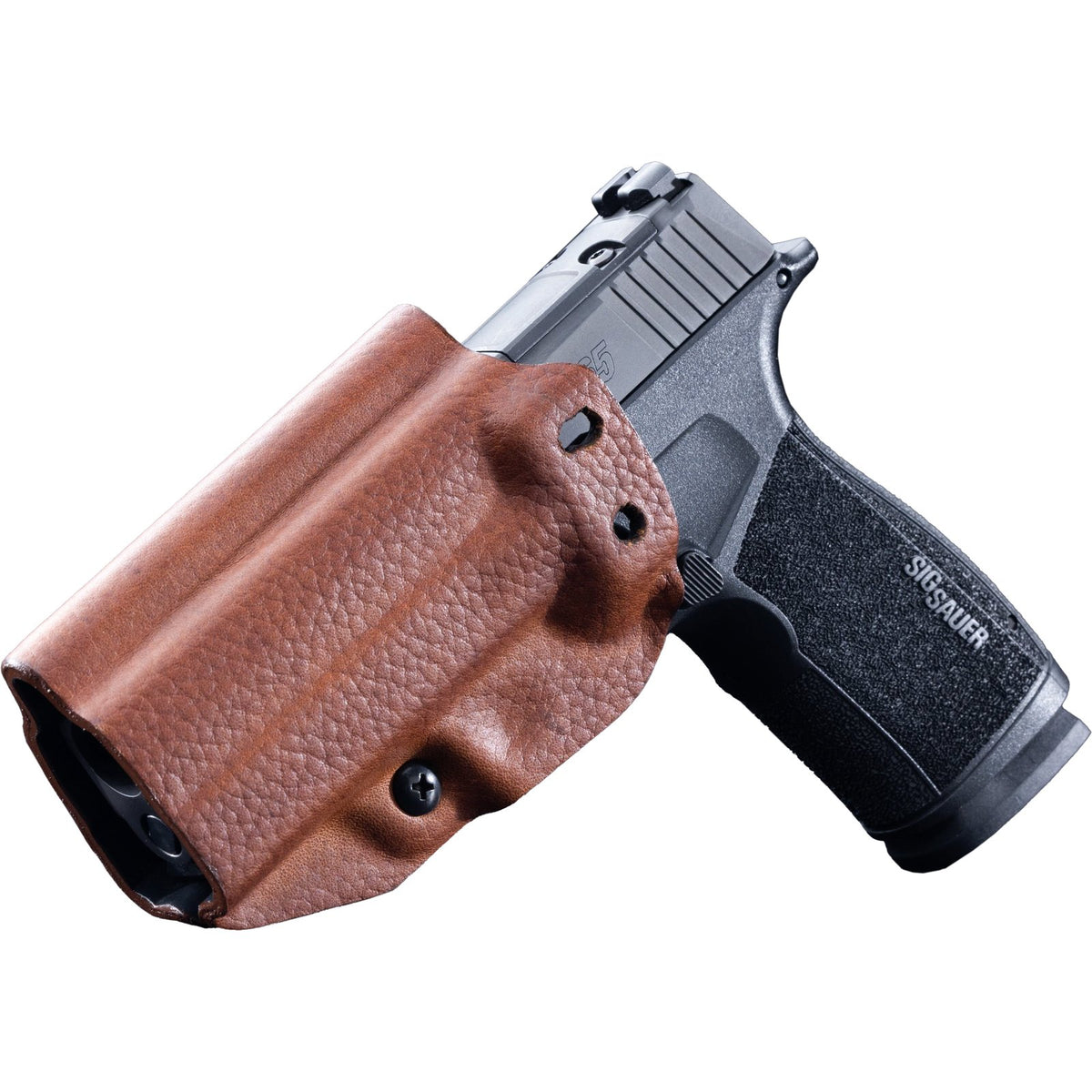 Mission First Tactical - Sig Sauer P365-XMACRO Brown Leather Hybrid