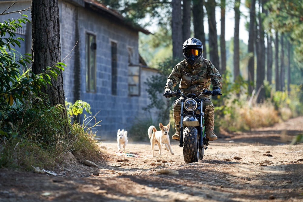 MotoTec 60v 1500w Electric Powered Mini Bike - Lithium Black