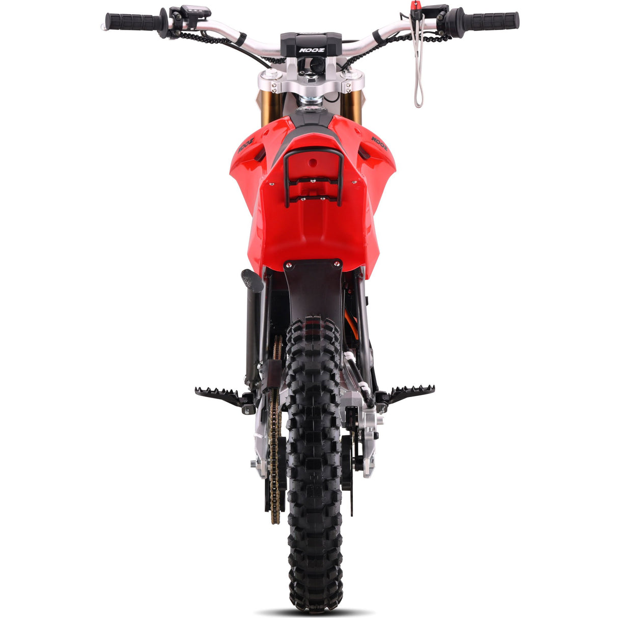 MotoTec 72v 8000w Pro Electric Dirt Bike 17/14 Lithium - Red