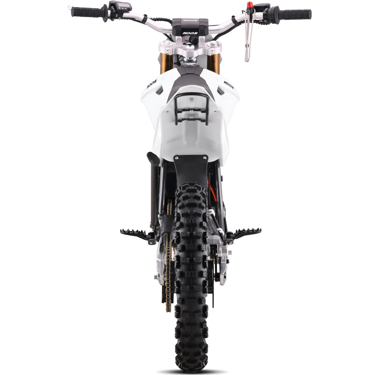 MotoTec 72v 8000w Pro Electric Dirt Bike 19/16 Lithium - White