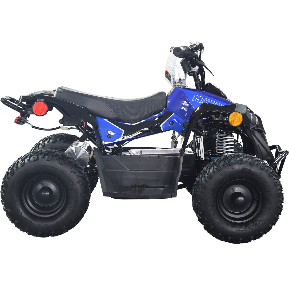 MotoTec - E-Bully 36v 1000w ATV Electric Kids Off-Road Vehicle - Blue