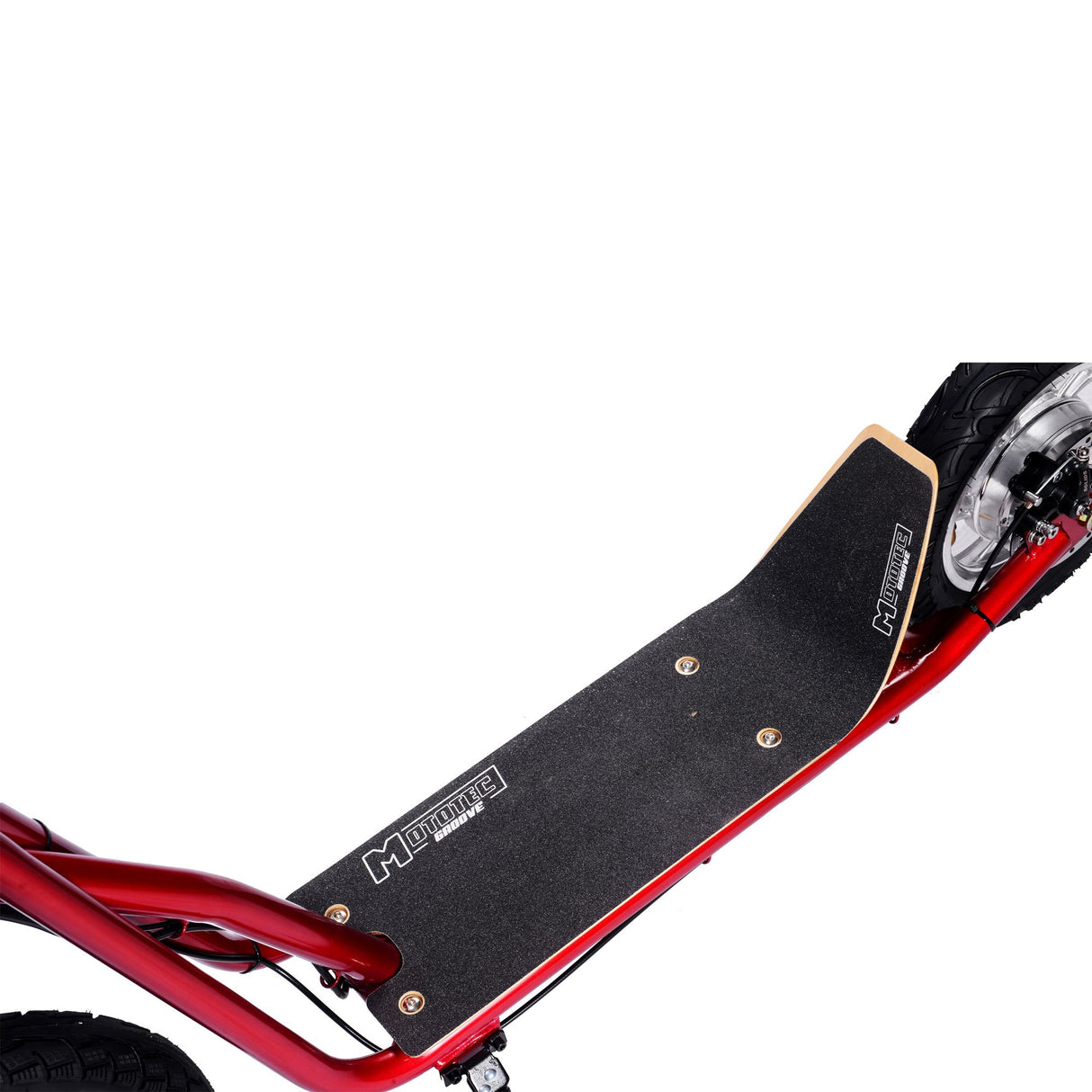 MotoTec Groove 36v 350w Big Wheel Lithium Electric Scooter - Red