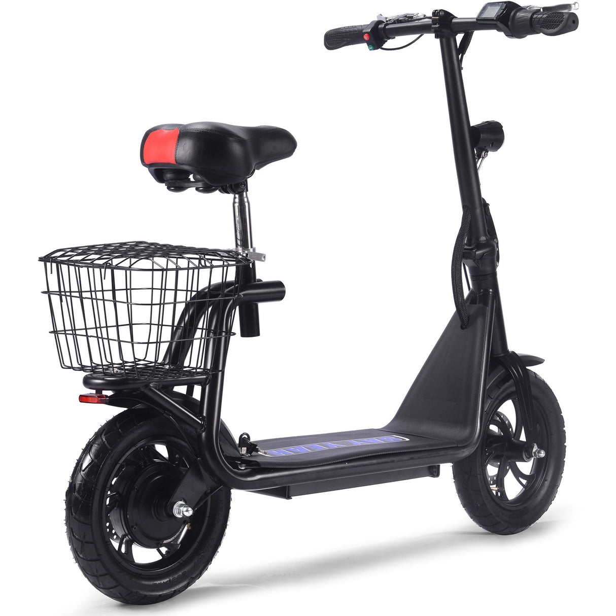 MotoTec - Metro 36v 500w Electric Scooter, Lithium Battery - Black