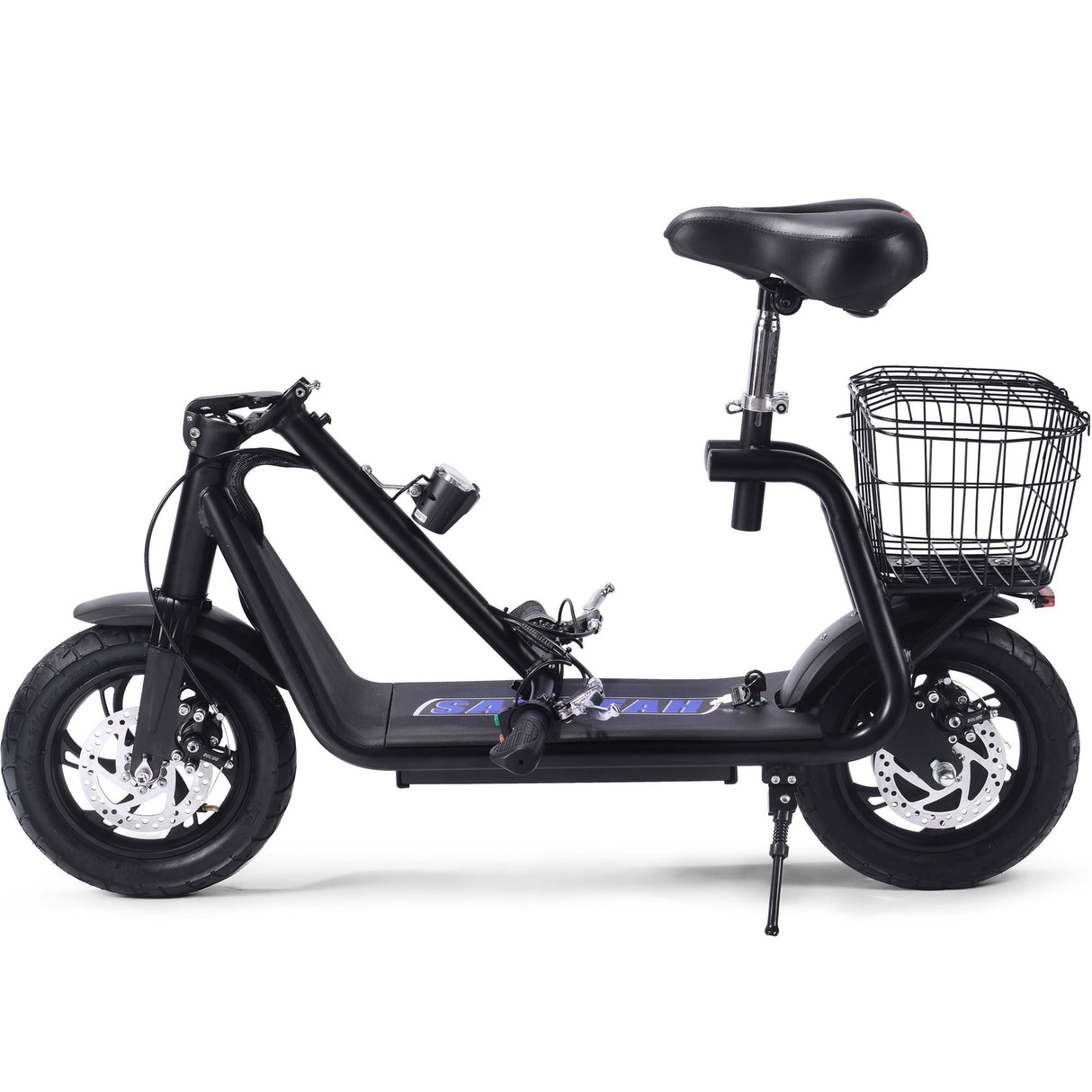 MotoTec - Metro 36v 500w Electric Scooter, Lithium Battery - Black