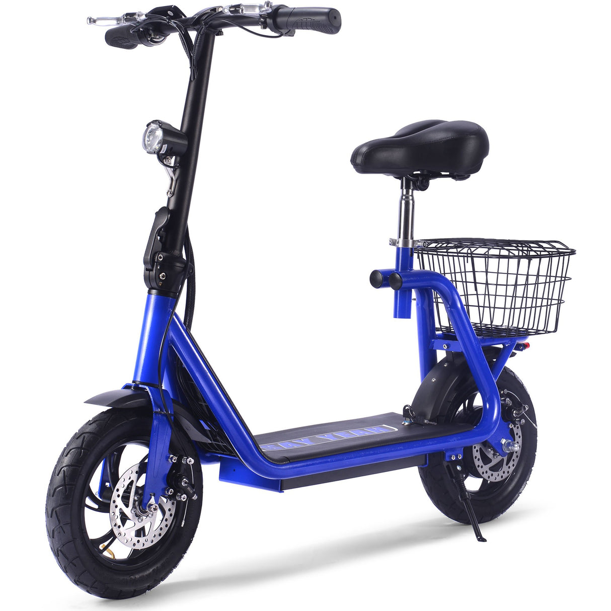 MotoTec - Metro 36v 500w Electric Scooter, Lithium Battery - Blue