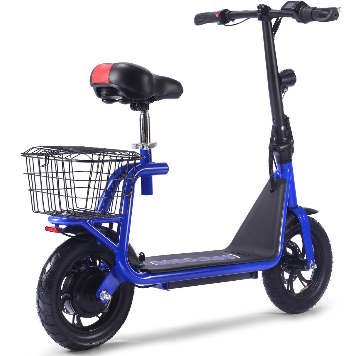 MotoTec - Metro 36v 500w Electric Scooter, Lithium Battery - Blue