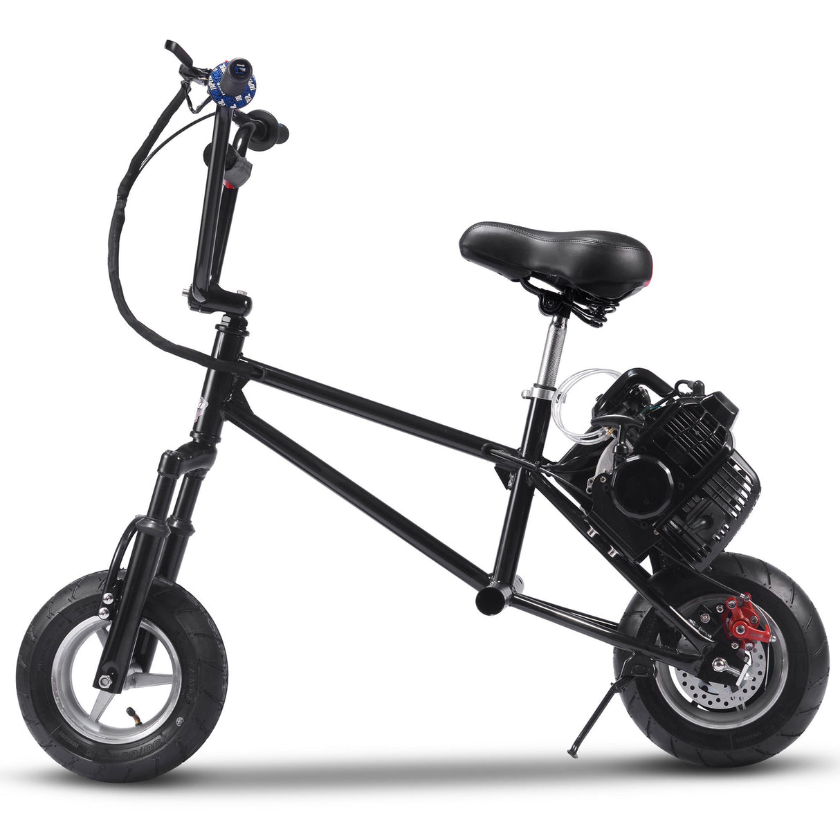 MotoTec 49cc Gas Mini Bike V2 - Black
