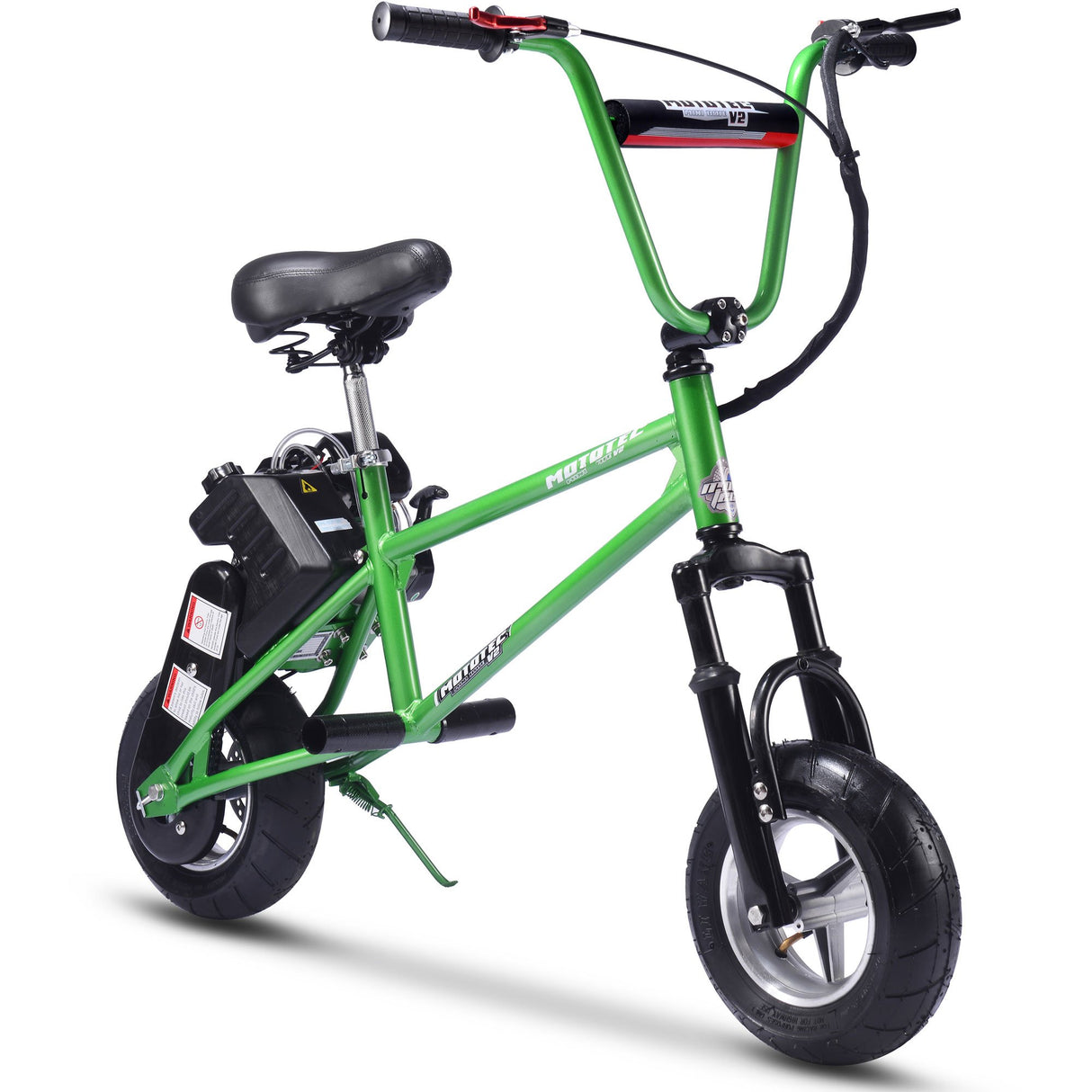 MotoTec 49cc Gas Mini Bike V2 - Green