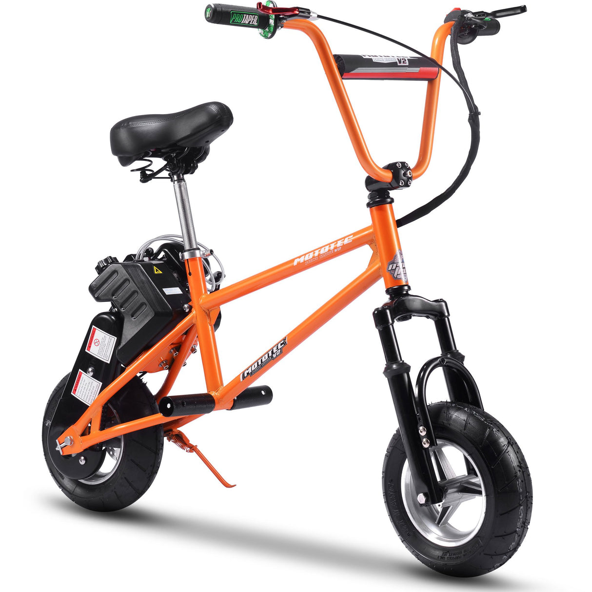 MotoTec 49cc Gas Mini Bike V2 - Orange