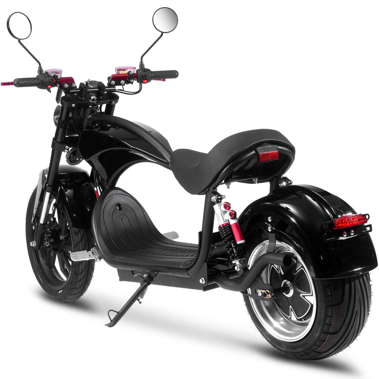 MotoTec Raven 60v 30ah 2500w Lithium Electric Scooter - Black