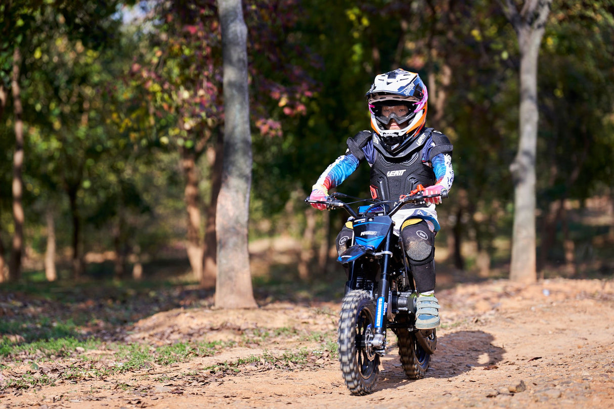 MotoTec Thunder 50cc 2-Stroke Kids Gas Dirt Bike - Green