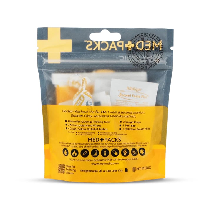 MY MEDIC - Cold and Flu Med Pack