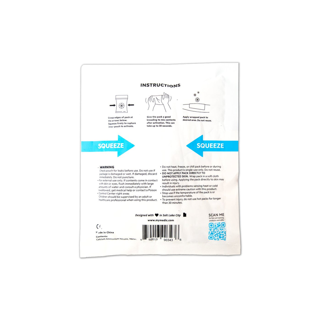 My Medic - Instant Cold Pack for Pain Relief