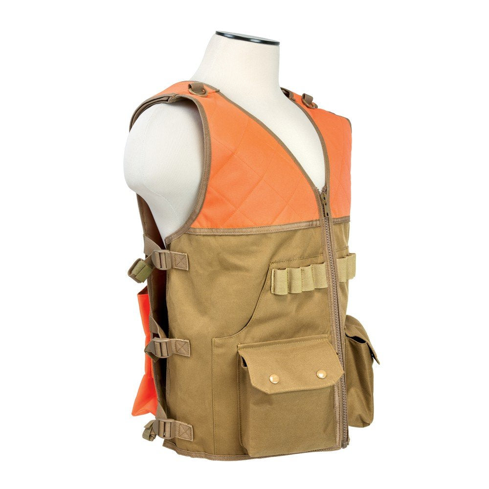 NcSTAR - Hunting Vest Blaze Orange/Tan — view 2