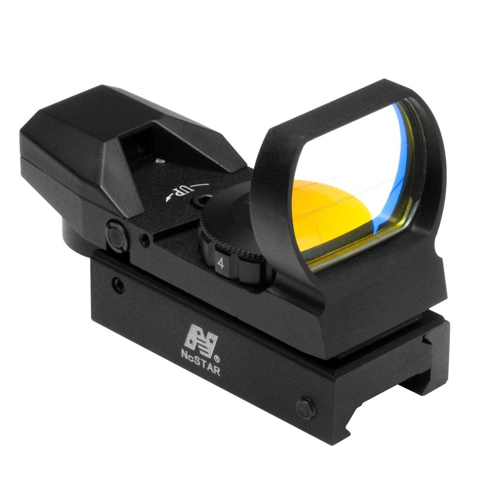 NcSTAR - Red Four Reticle Reflex Optic Black