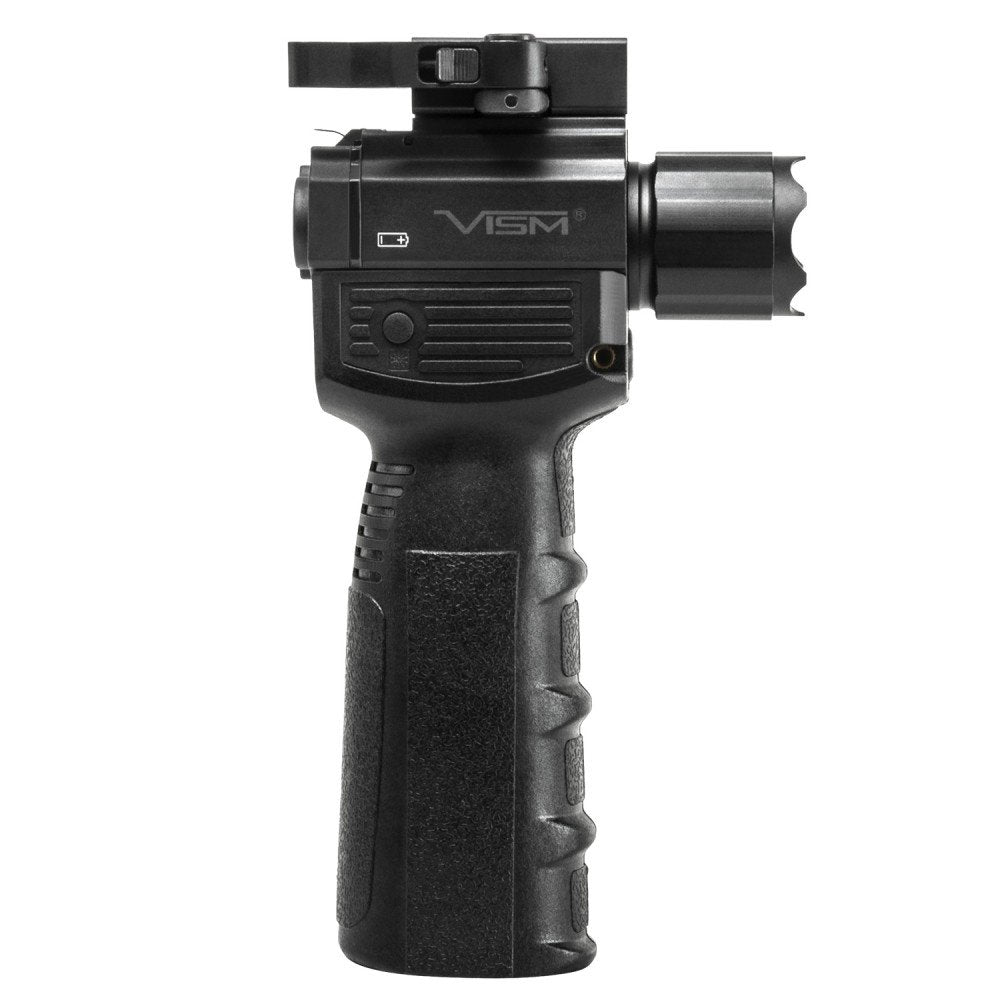 NcSTAR - Vertical Grip with Strobe Flashlight & Green Laser