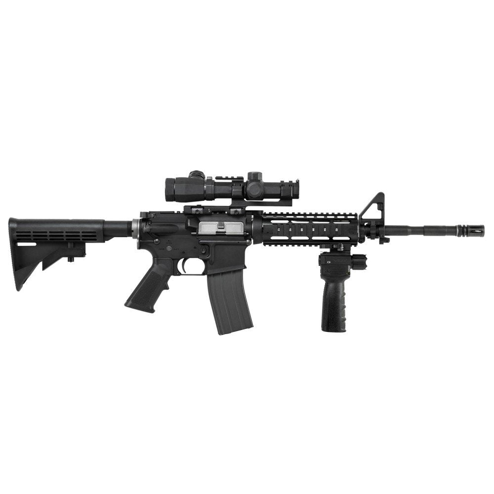 NcSTAR - Vertical Grip with Strobe Flashlight & Green Laser