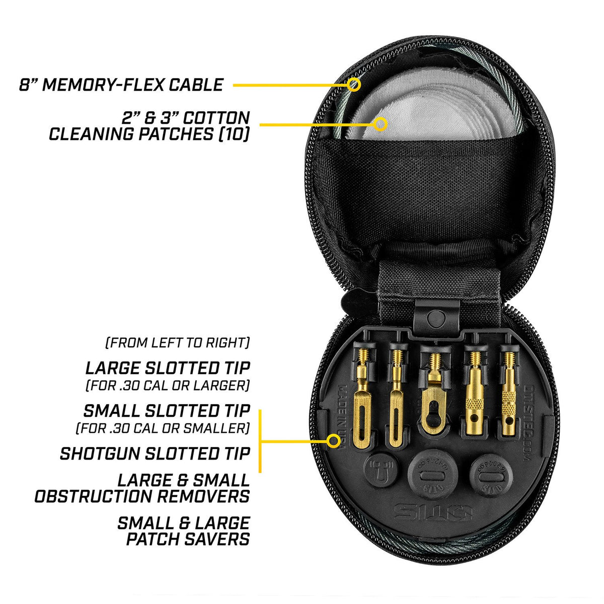 Otis Technology - Tactical Cleaning Kit for Universal Firearm Care