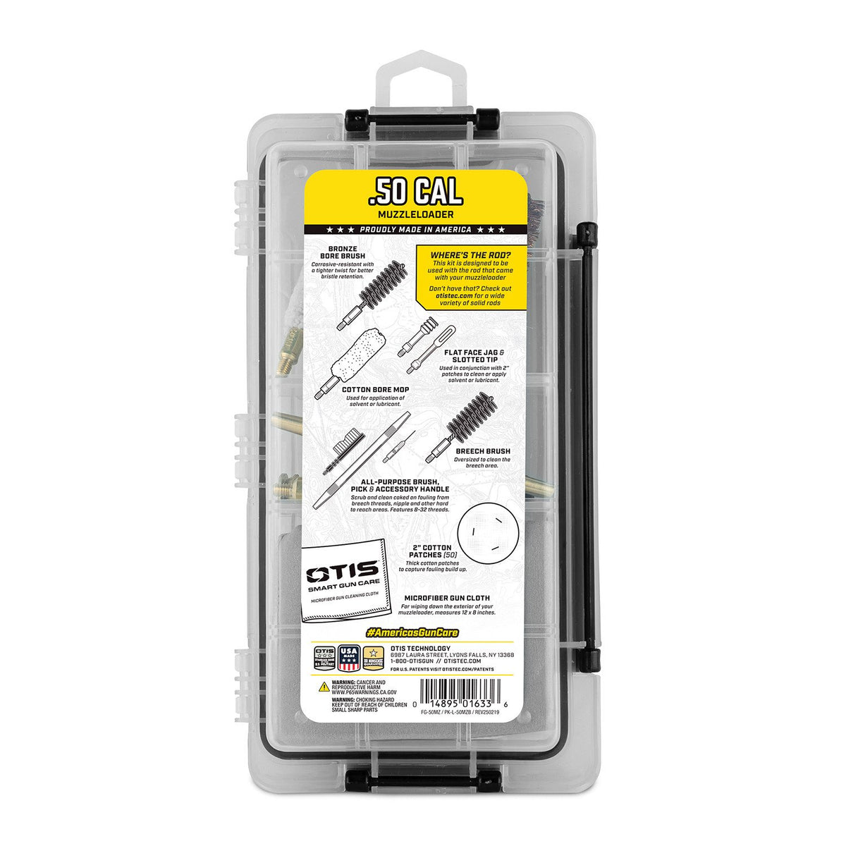 Otis Technology - Muzzleloader Cleaning Kit .50 Caliber