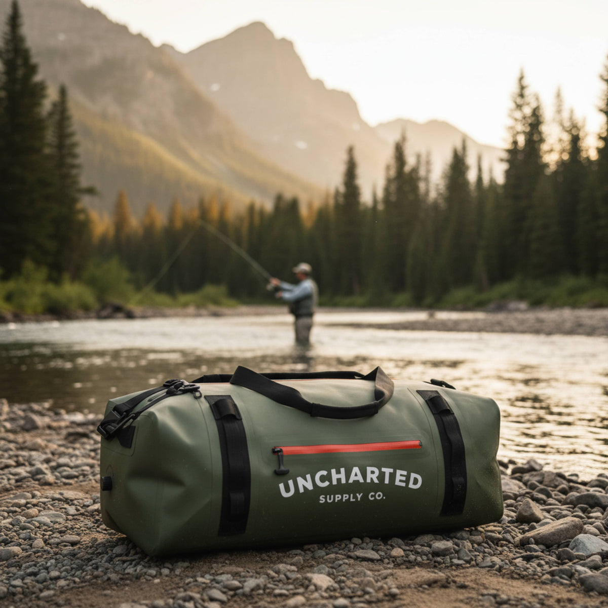 Uncharted Supply Co. The Vault 45L Waterproof Duffel Bag