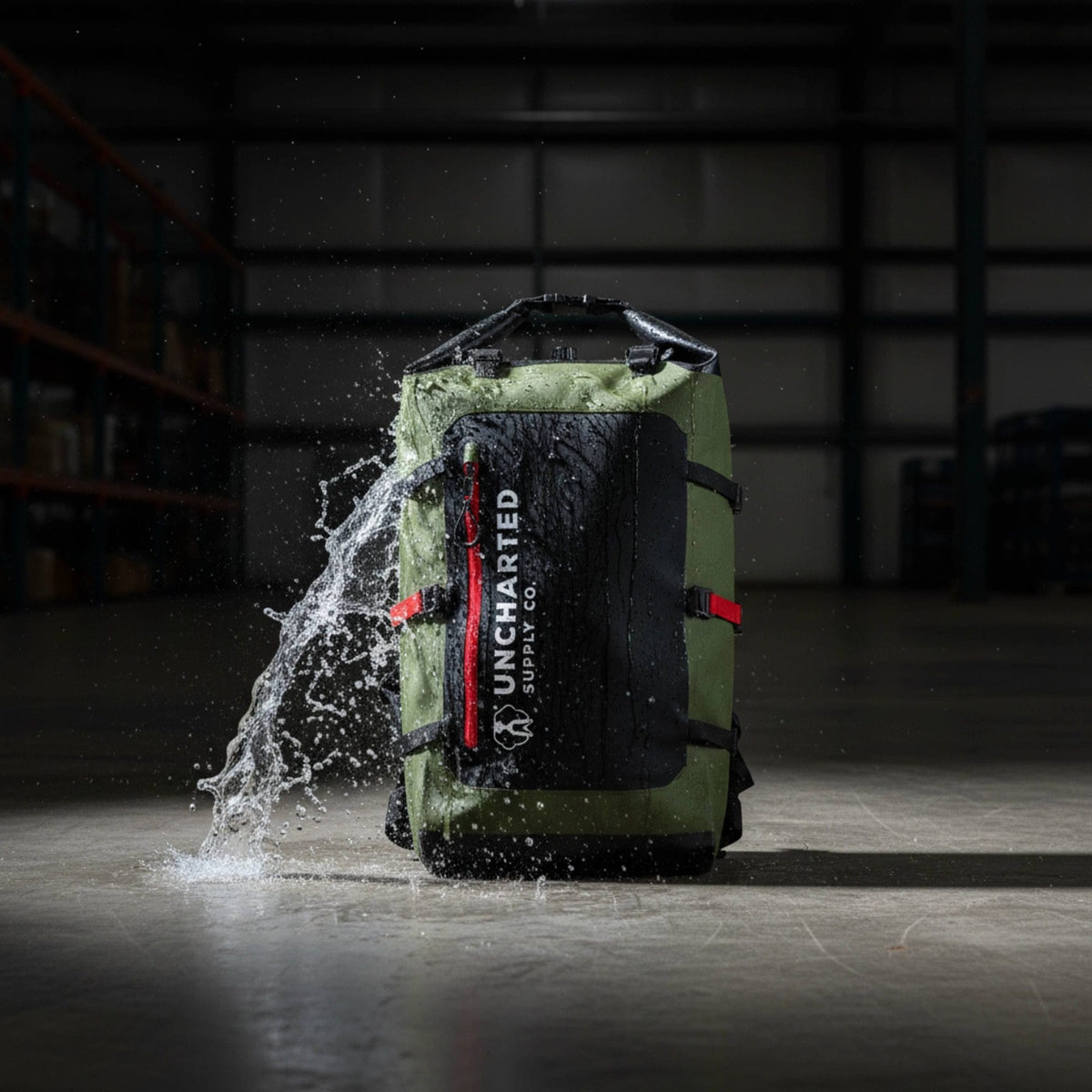 Uncharted Supply Co. The Barron Waterproof Roll-Top Backpack