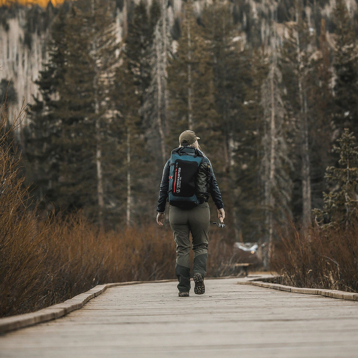 Uncharted Supply Co. The Barron Waterproof Roll-Top Backpack