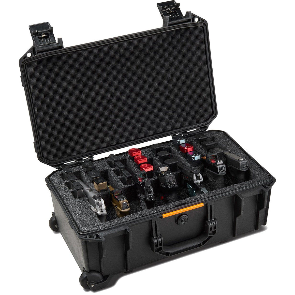 Pelican - V525PF7 Vault 7-Pistol Case - Black