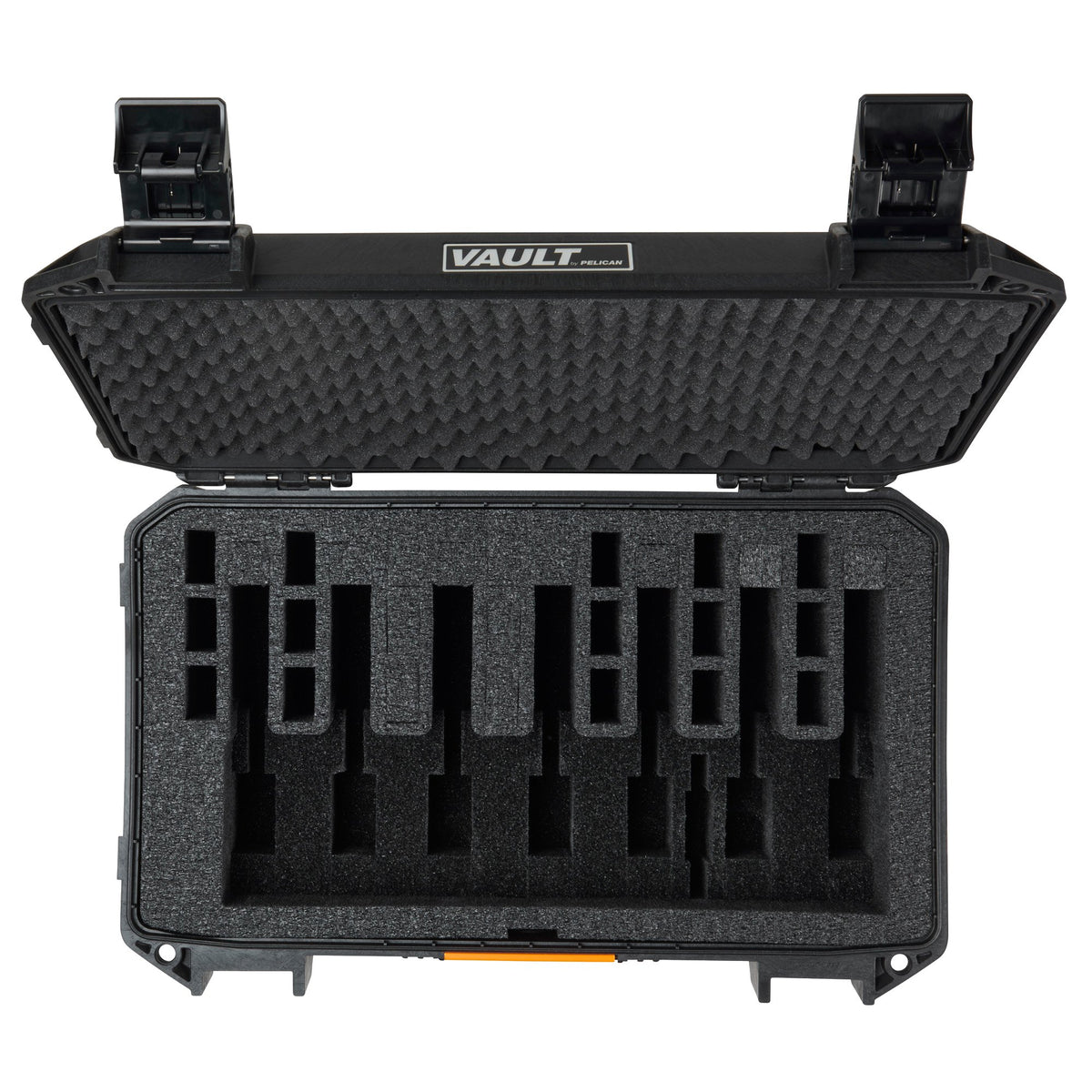 Pelican - V525PF7 Vault 7-Pistol Case - Black — view 7