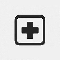 First aid kit icon for emergency preparedness and outdoor survival gear.