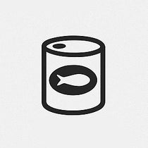Icon representing food supplies for outdoor survival and emergency preparedness.