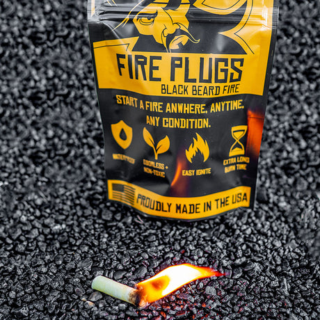 Black Beard Fire Starters - Fire Plugs
