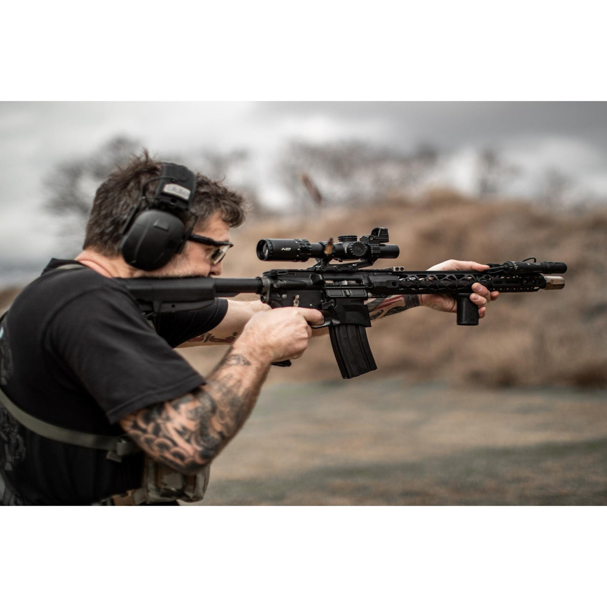 Primary Arms - SLx 1-6x24mm SFP Gen IV Rifle Scope - Green ACSS NOVA — view 5