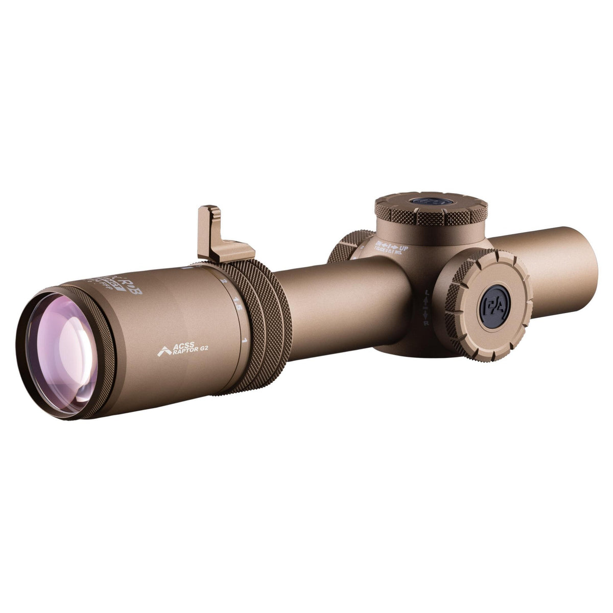 Primary Arms - PLxC 1-8x24 FFP Compact Rifle Scope - FDE — view 4