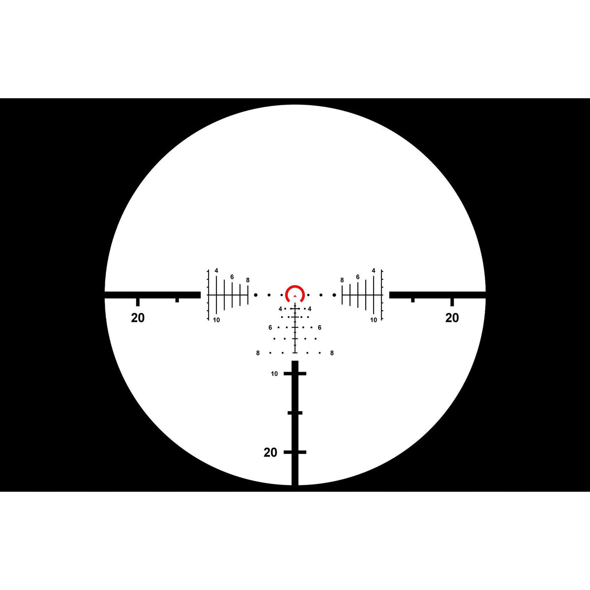 Primary Arms - PLxC 1.5-12x36 FFP RDB Rifle Scope - Black — view 11