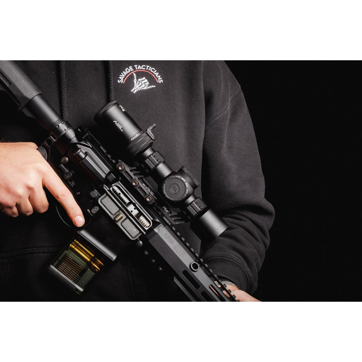 Primary Arms - PLxC 1.5-12x36 FFP RDB Rifle Scope - Black — view 8