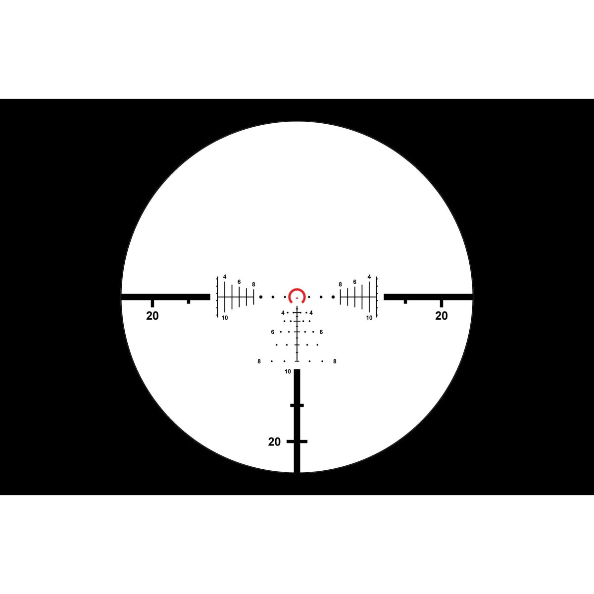 Primary Arms - PLxC 1-8x24 FFP RDB Rifle Scope - ACSS Raptor — view 10