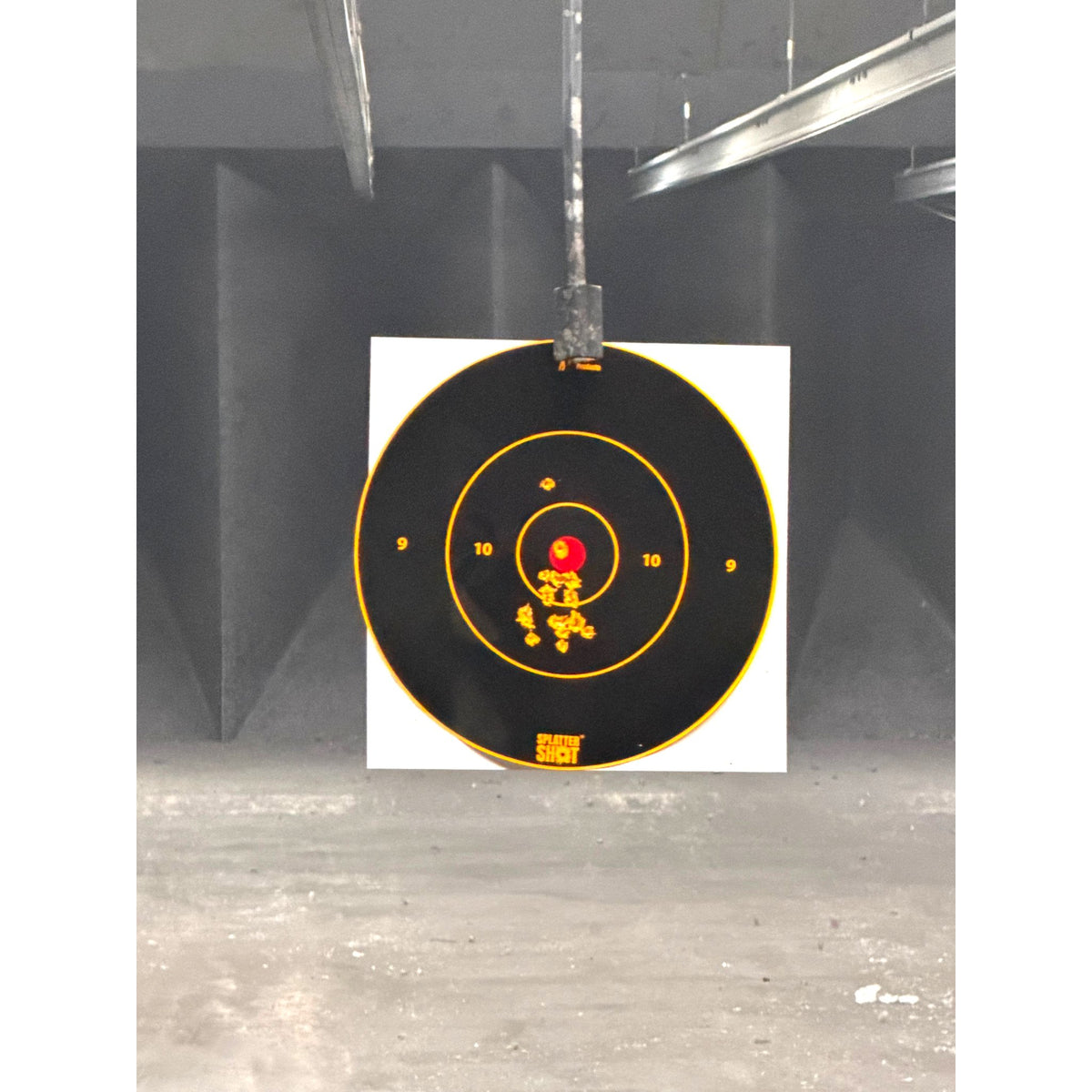 Pro-Shot - Splatter Shot 12" Orange Bullseye Target - 5 Pack