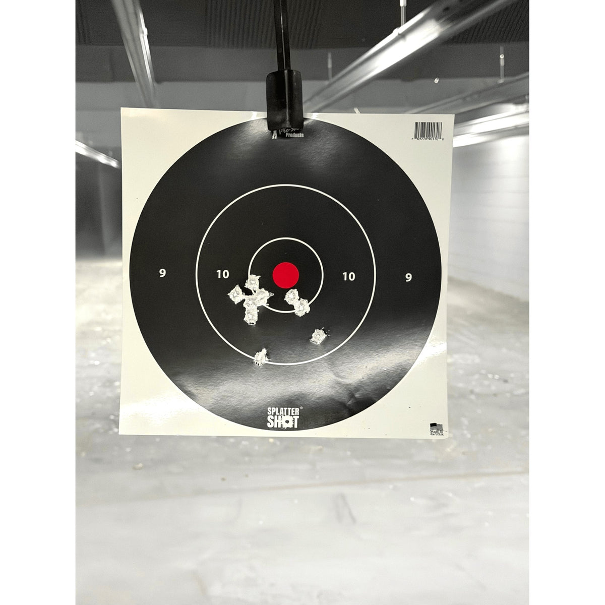 Pro-Shot Products - Splatter Shot 12" White Bullseye Target - 5 Pack