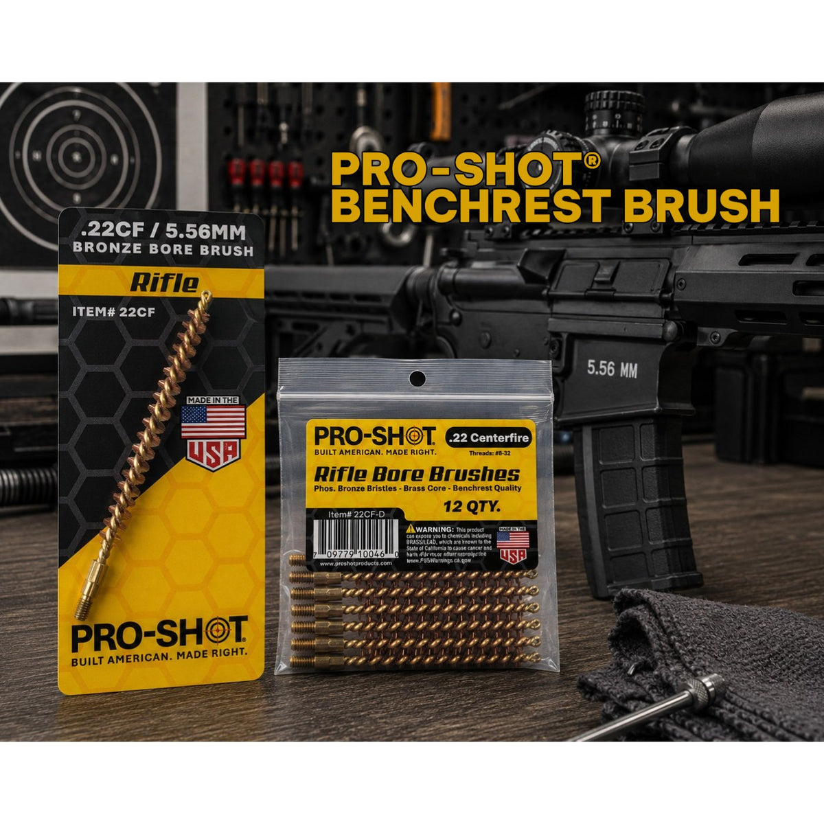 Pro-Shot Products - .22 Cal. Centerfire Brush — view 4
