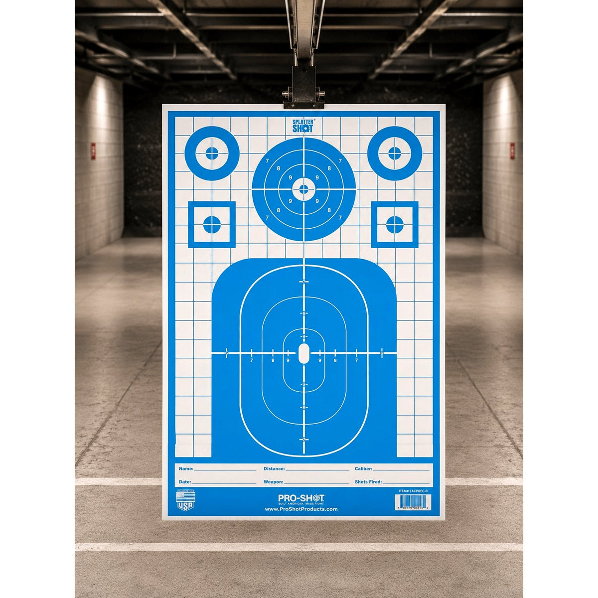 Pro-Shot Products - SplatterShot Blue Tactical Precision Target 8-Pack