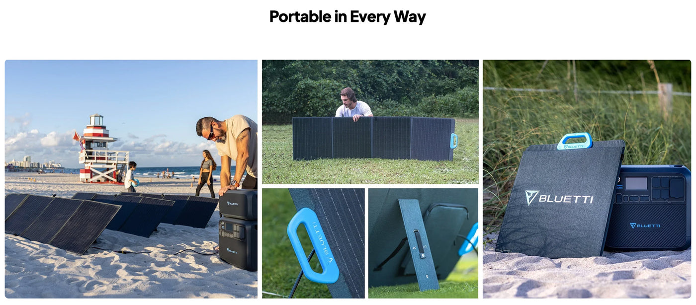Tactical solar panel charger for outdoor survival and emergency preparedness, compact and portable design.