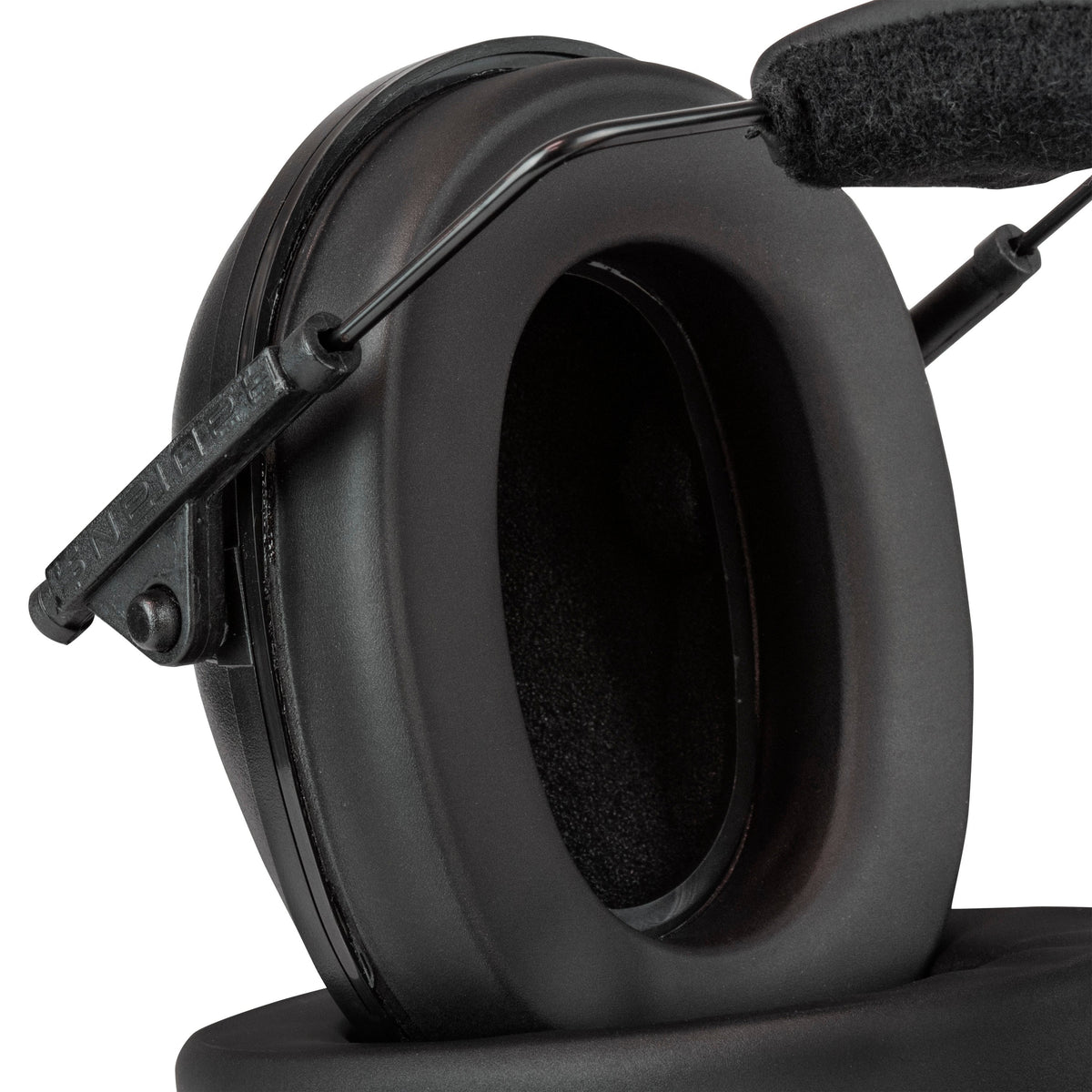 Radians - Lowset Youth Passive Earmuff - Black — view 7